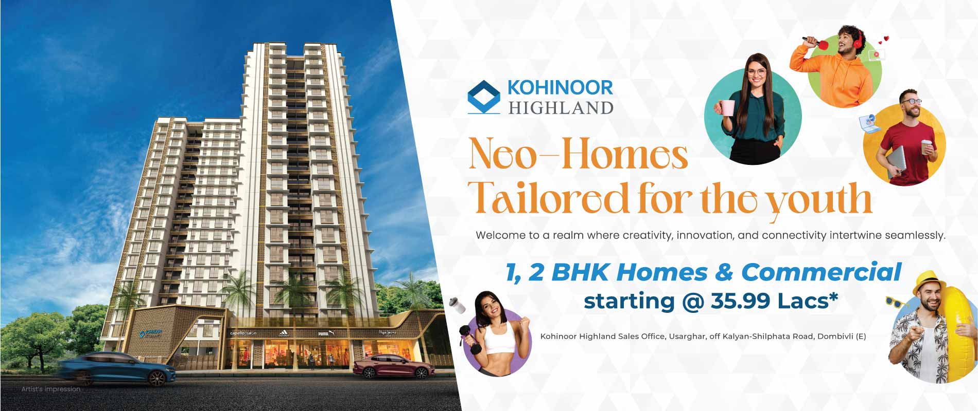 Best Property Investment in Dombivli East - Kohinoor Highland